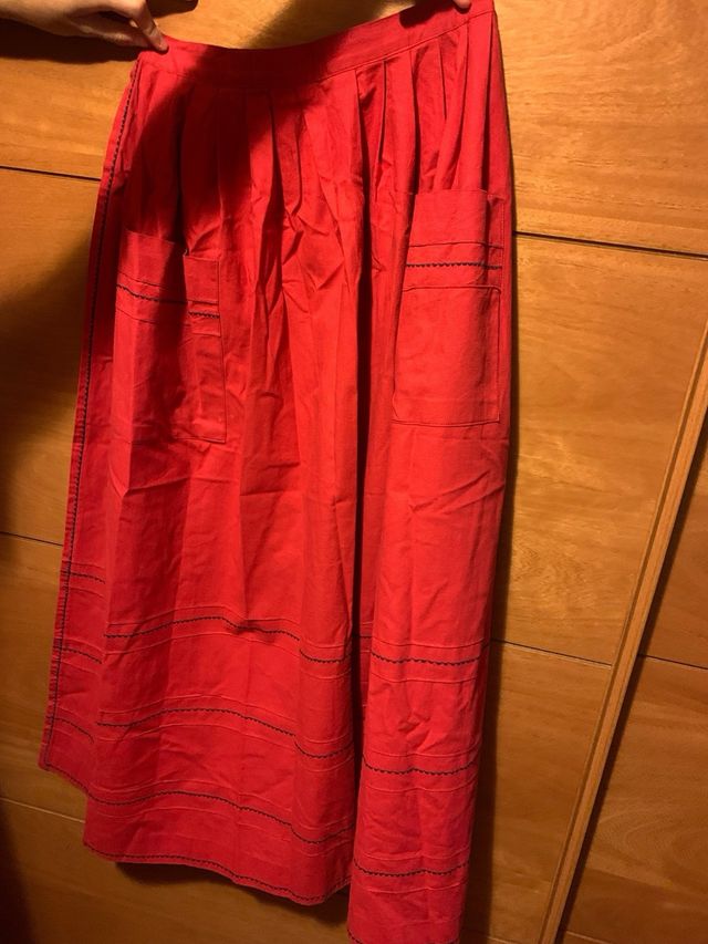 Delantal hecho a mano