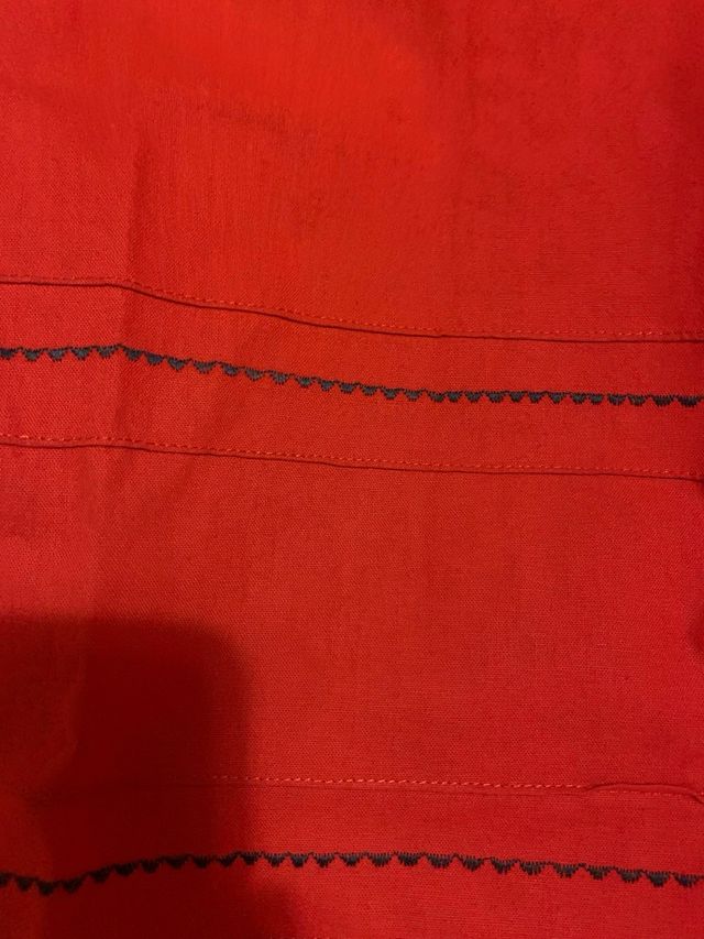 Delantal hecho a mano