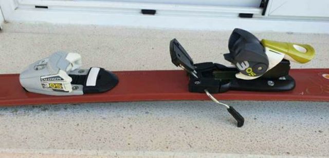 Esquis de niñ@s "Wed'ze" de 104 cm.