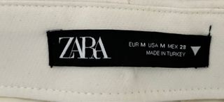 Falda pantalon blanco roto/ beige