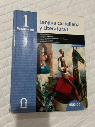 Libro de Lengua castellana y Literatura I Algaida