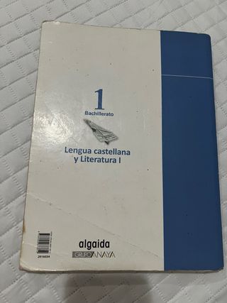 Libro de Lengua castellana y Literatura I Algaida