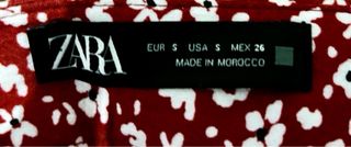 Falda pantalon granate