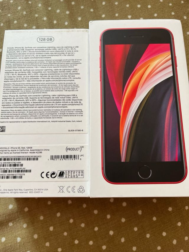 Caja Iphone SE 2020