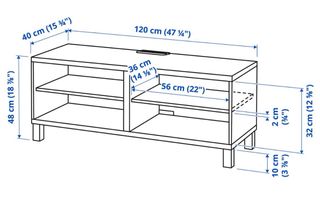 Mesa tv Besta ikea