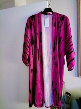 Conjunto de pantalón y kimono