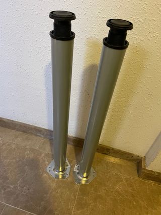 Patas regulables mesa escritorio o cocina