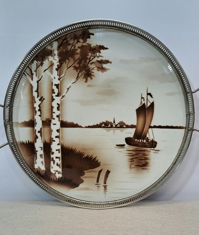 Vassoio Art Déco