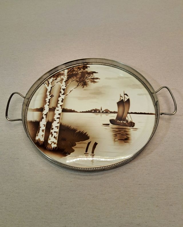 Vassoio Art Déco