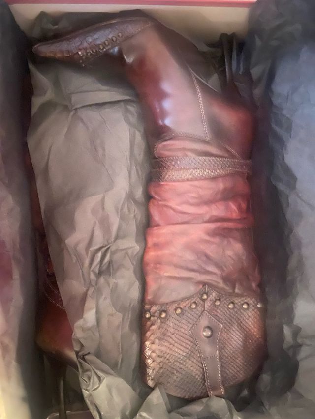 Botas de Diseño de Piel