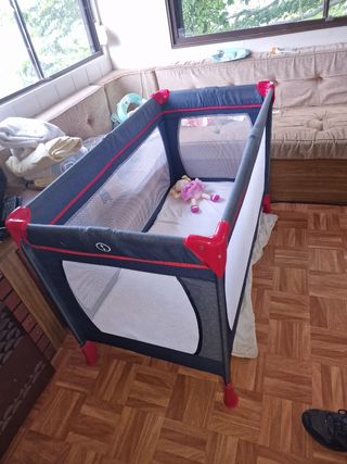 Cuna de viaje con colchon