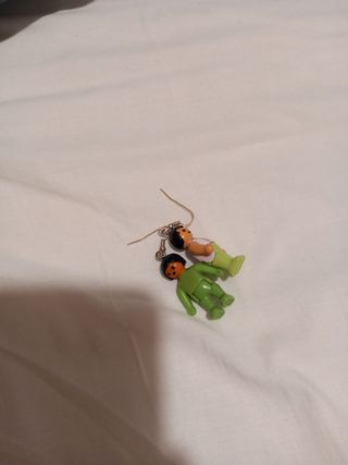 Pendientes playmobil 