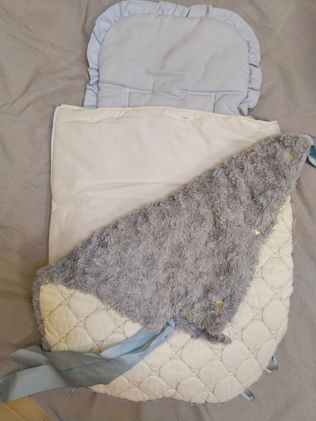 Saco capazo bebe niño