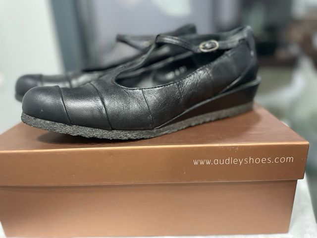 Zapato bailarina negra mujer