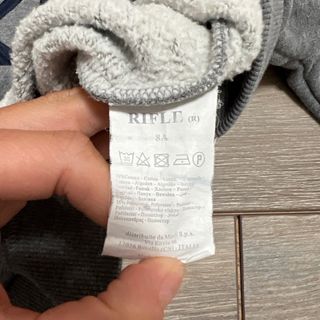 Completo Rifle Felpa + Jeans (bambino 8/9anni)