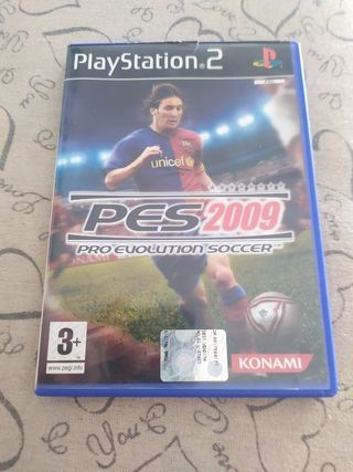 Pes 2009 PS2 PlayStation 2