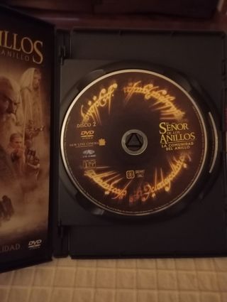 DVD "El Señor de los Anillos"