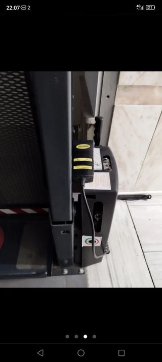 plataforma silla ruedas