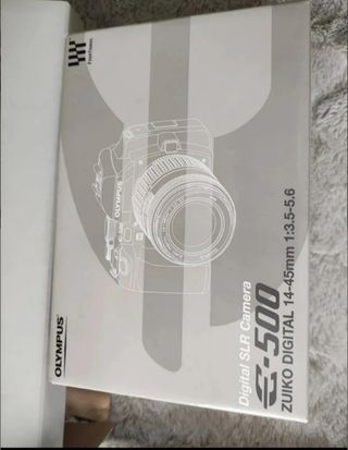 Cámara de fotos Reflex Olympus E500