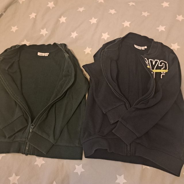 Lote 3 sudaderas, 2 Name lt 4 años