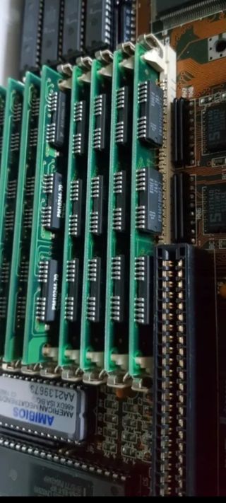 Pack Placa base i486 retro 