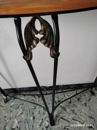 Consola taquillón con espejo