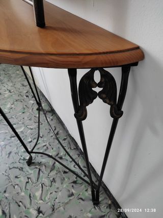 Consola taquillón con espejo