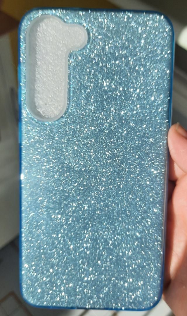 Cover smartphone con glitter