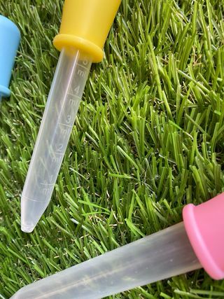 Juego pipetas trasvases montessori