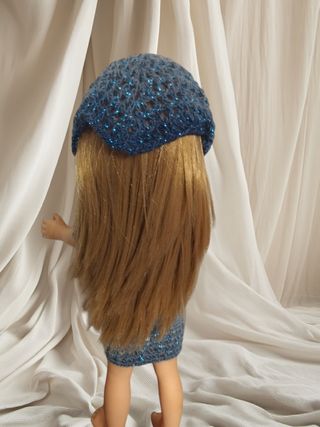 Vestido crochet muñeca Paola reina