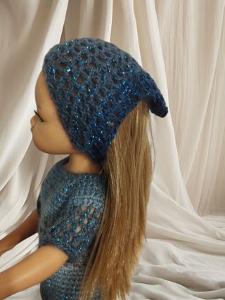 Vestido crochet muñeca Paola reina