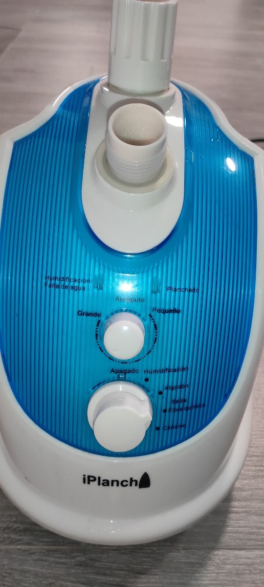 Plancha de pie o vapor .