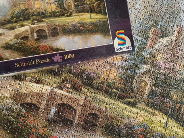 Puzzle Schmidt 1000 piezas Kinkade