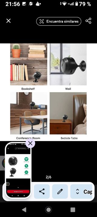 Mini cámara A9 inalámbrica