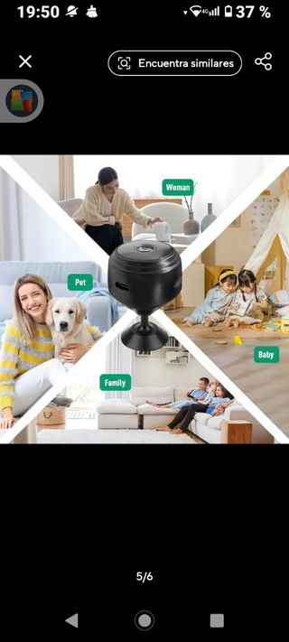 Mini cámara A9 inalámbrica