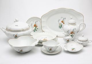 Vajilla porcelana Dalí las flores dalinianas 