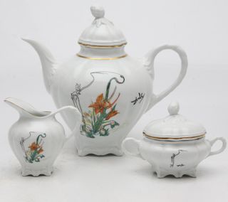 Vajilla porcelana Dalí las flores dalinianas 