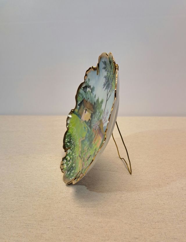 Plato decorativo de Limoges. Vintage