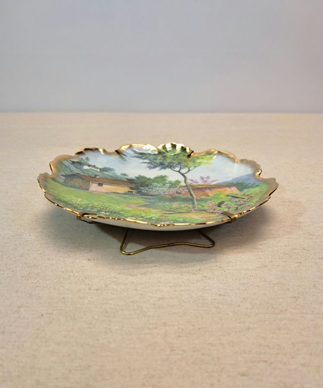 Plato decorativo de Limoges. Vintage