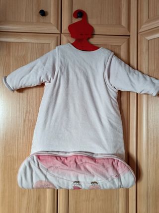 Saco de dormir niña terciopelo 🩷 rosa #Kiabi tall