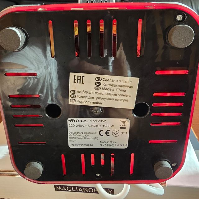 Macchina Pop Corn