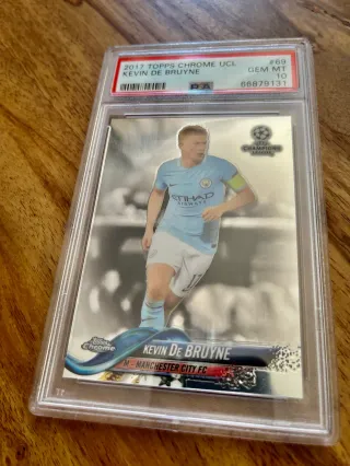 ⚽ Cromo Kevin De Bruyne #69 👉 PSA 10