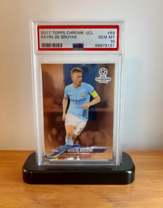 ⚽ Cromo Kevin De Bruyne #69 👉 PSA 10