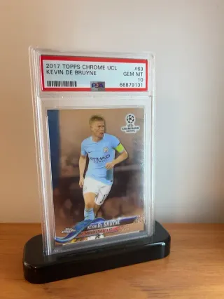 ⚽ Cromo Kevin De Bruyne #69 👉 PSA 10