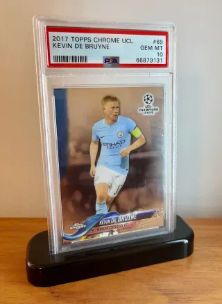 ⚽ Cromo Kevin De Bruyne #69 👉 PSA 10