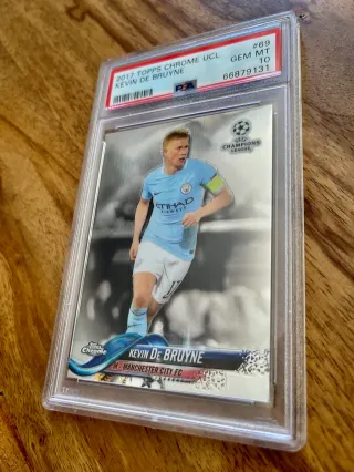 ⚽ Cromo Kevin De Bruyne #69 👉 PSA 10