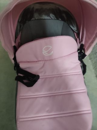 Trio jane rider rosa muy buen estado incluye bolso