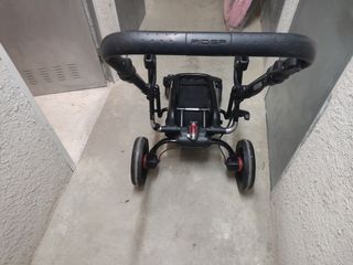 Trio jane rider rosa muy buen estado incluye bolso