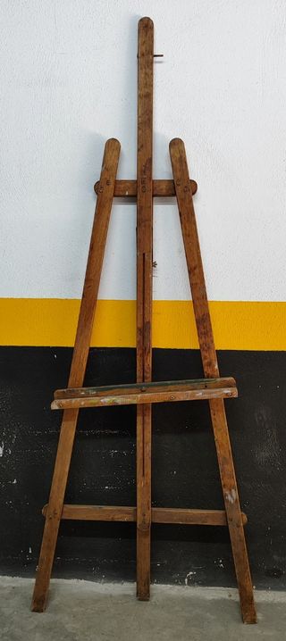 Caballete pintar cuadros