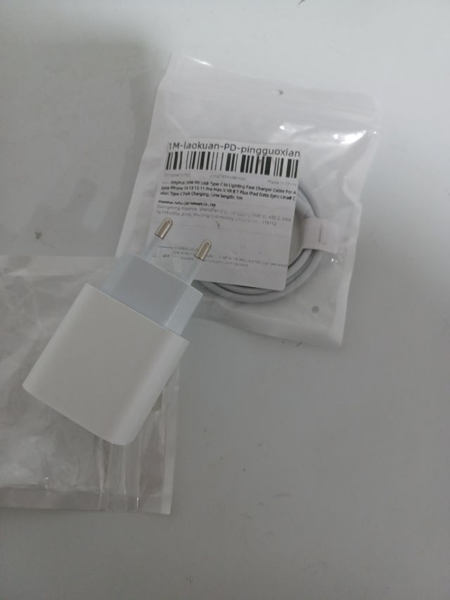 Cargador lighting- tipo C Compatible